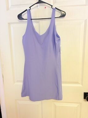 Old Navy powesoft nwt athletic medium  Lavender V-Neck Dress